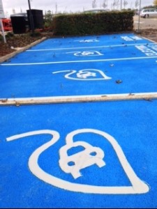 Electric Car Spaces 