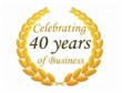celebrating40years gold